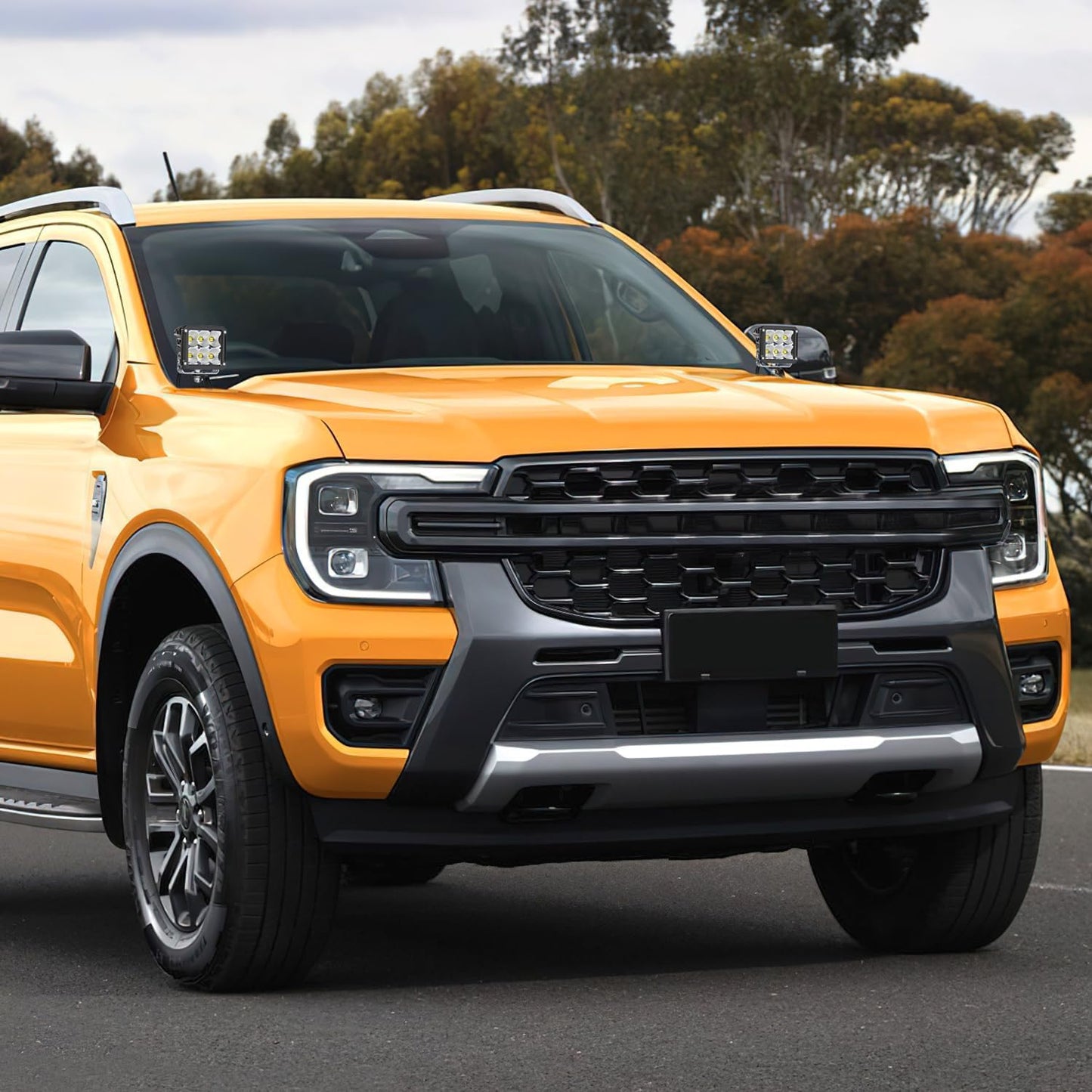 Nilight Ford Ranger Ditch Light Mount Brackets (2019–2023)
