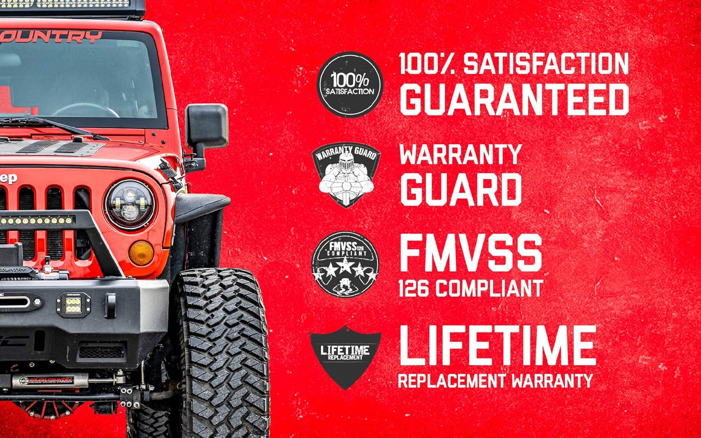 Rough Country 2.5" Series II Lift Kit – 2007–2018 Jeep Wrangler JK (635) – BRAND NEW
