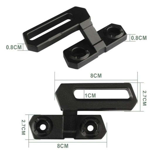 1 Pair Seven Sparta Dual A-Pillar Light Mount Off-Road Ditch Lights Mounting Brackets For Ford Bronco Accessories 2/4 Door 21-25