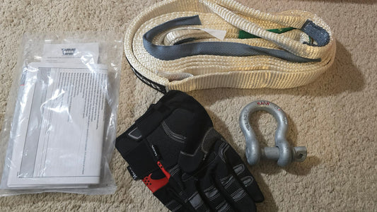 Jeep® Trail Rated® Winch Accessory Kit by Mopar - (Universal)