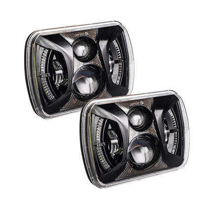 LED headlight pair