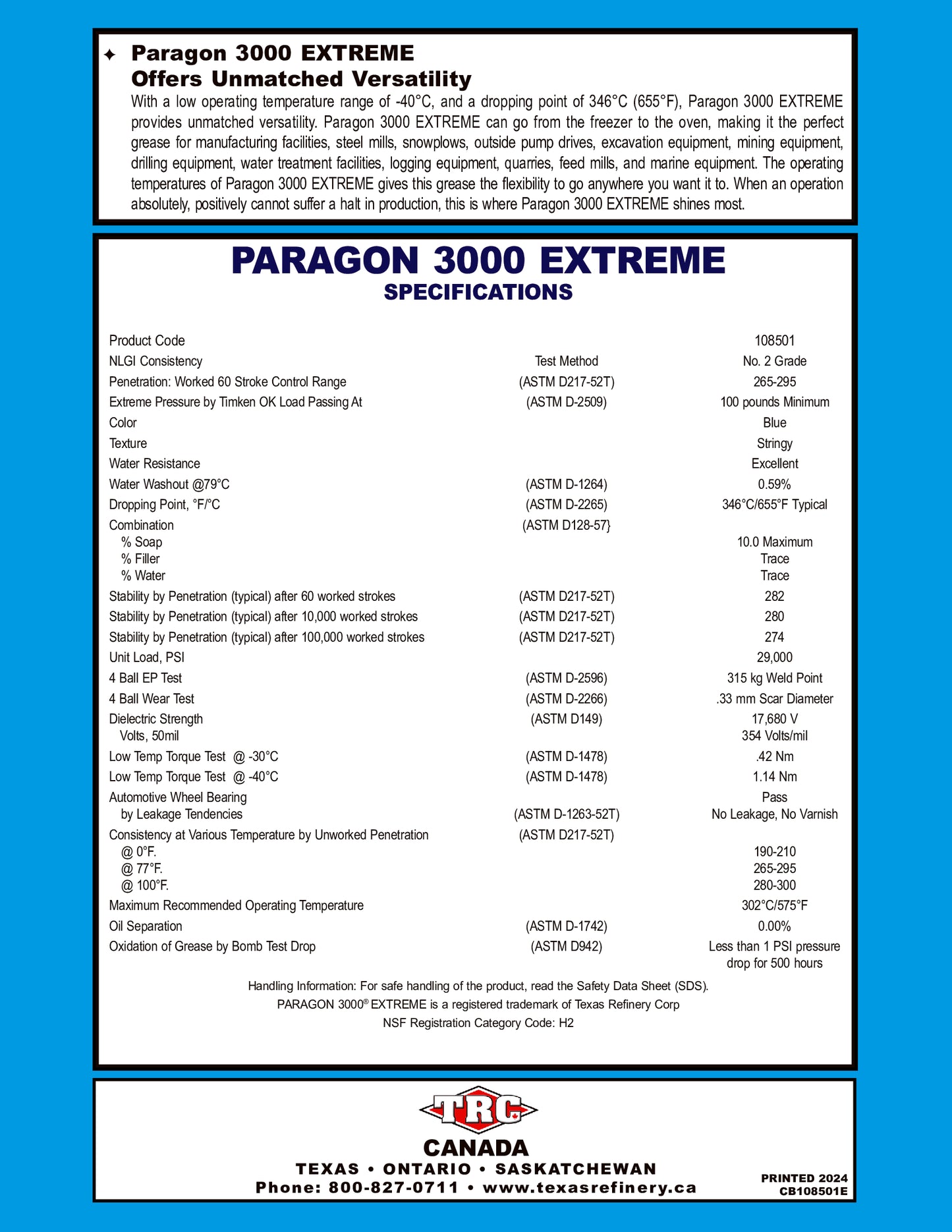 Paragon 3000 Extreme
