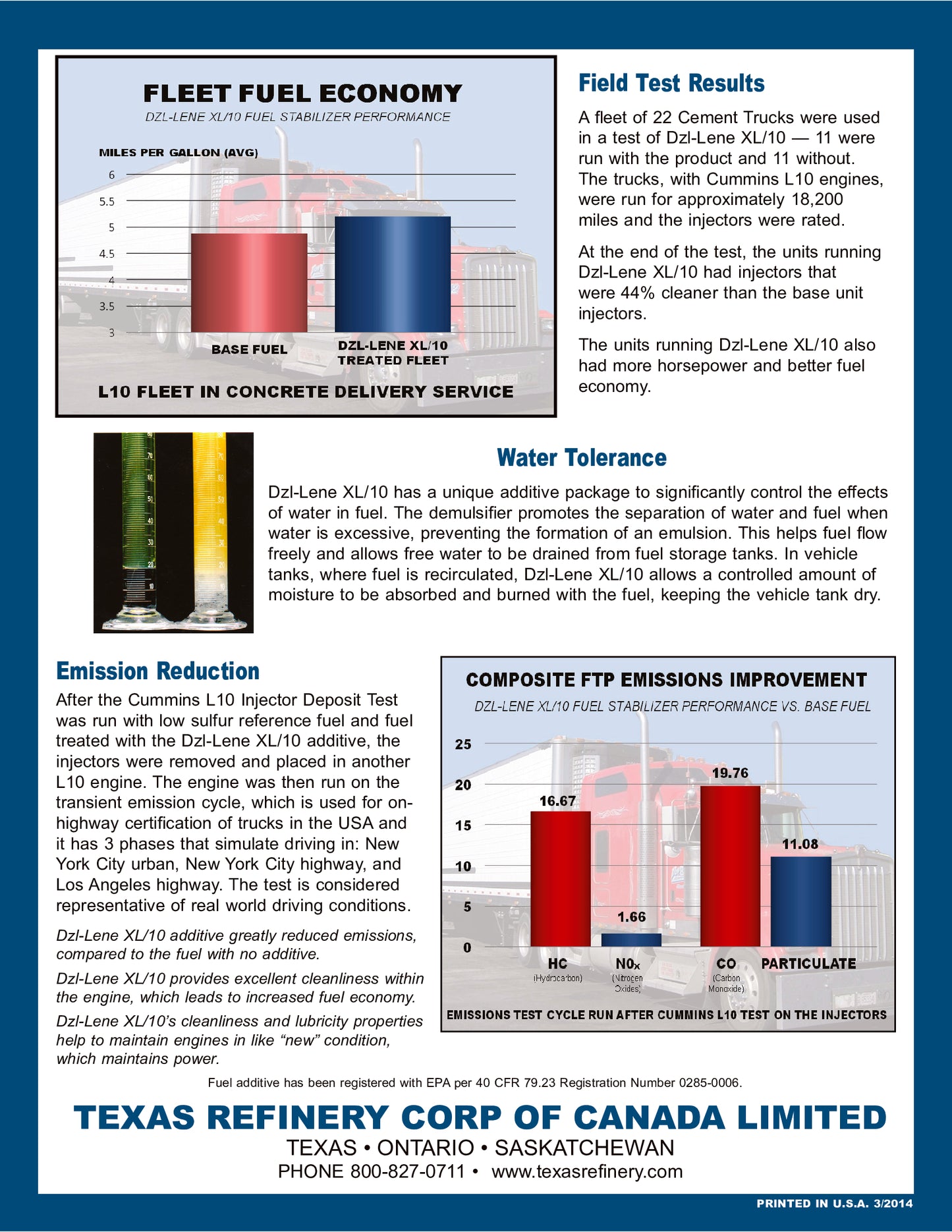 DZL-LENE XL/10 Fuel Stabilizer