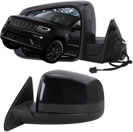 Bal oldali visszapillantó tükör kompatibilis 2011-2021 Jeep Grand Cherokee WK modellekkel