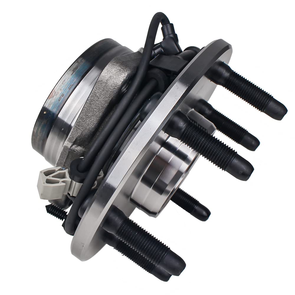 PAROD 515036HD 2PCS 4WD Front Wheel Hub Bearing Assembly Compatible with Cadillac Escalade, Chevy Avalanche 1500, Express, Silverado, Tahoe, Suburban, GMC Savana, Yukon, Sierra 6 Lugs w/ABS