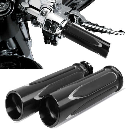 Poignées de moto 1" 25mm guidon pour Harley Davidson
