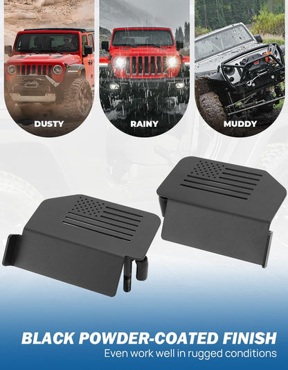 JOYTUTUS 120°-ban továbbfejlesztett lábtartók, ajtók nélkül is kompatibilis a Wrangler JK JL Gladiator JT 2007-től 2024-ig