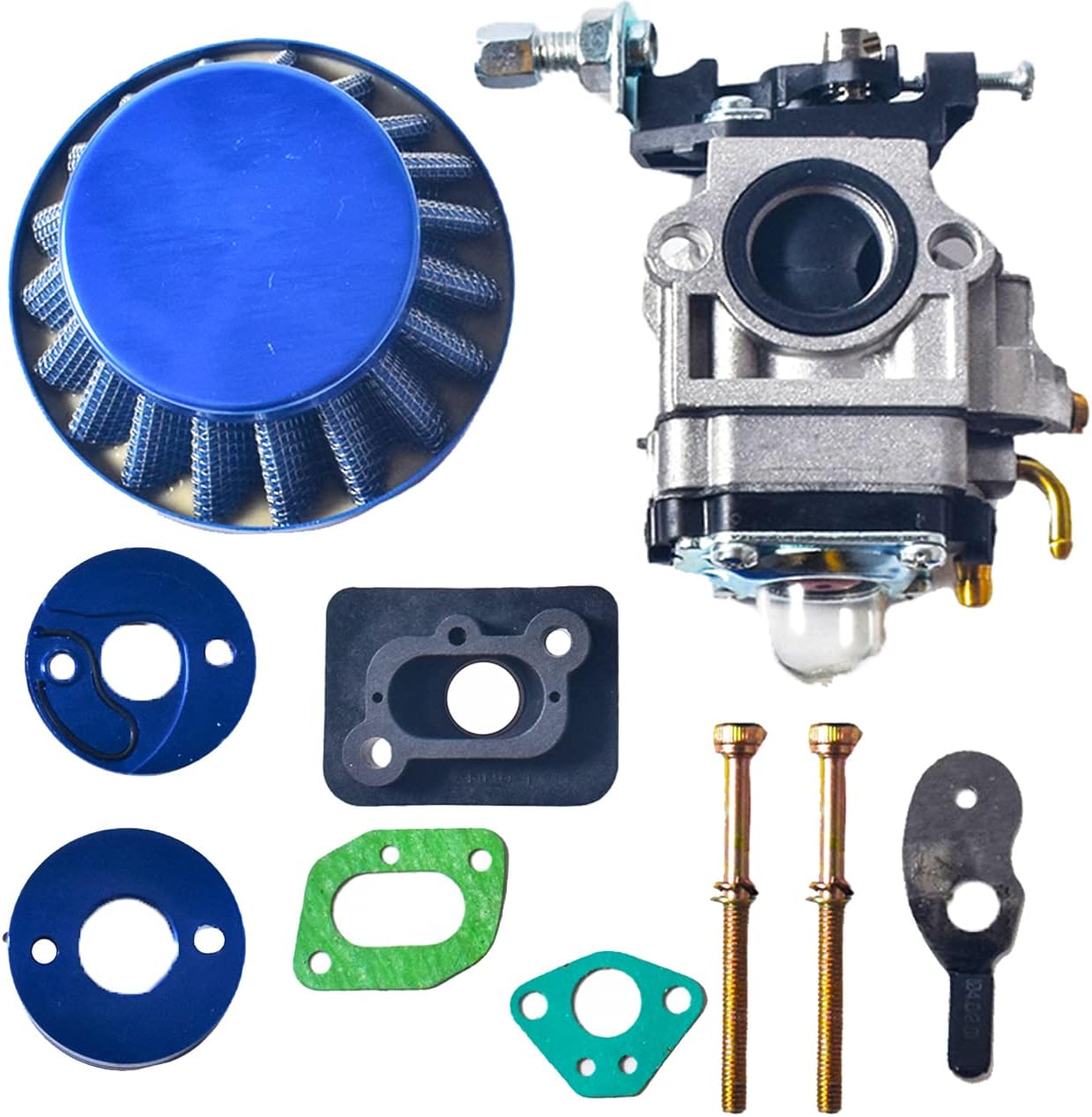 15mm Carburetor Upgrade Kit for 2-Stroke 33-52cc Scooter ATV