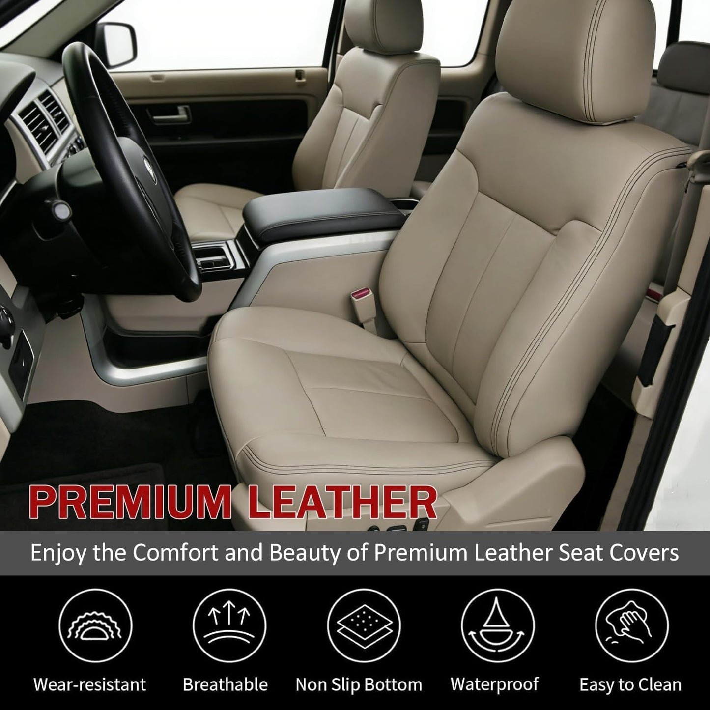 Ford F‐150 Seat Upholstery Replacement – (2009–2014)