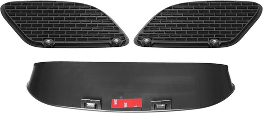 ECOTRIC Hood Scoop Vent Compatible with 2015-2018 Dodge Challenger SRT Hellcat & 2019-2023 R/T