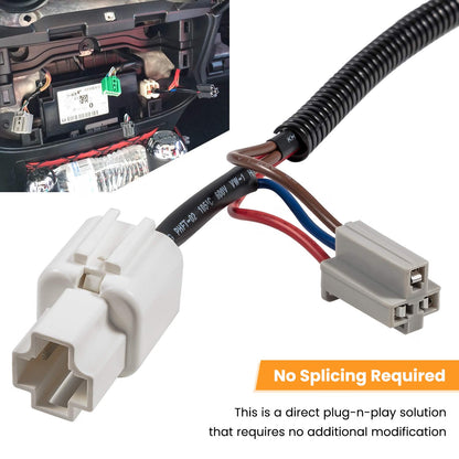 12V Power Adapter Harness – Jeep Wrangler JL/JLU, JK, TJ & Gladiator JT (1999–2025)