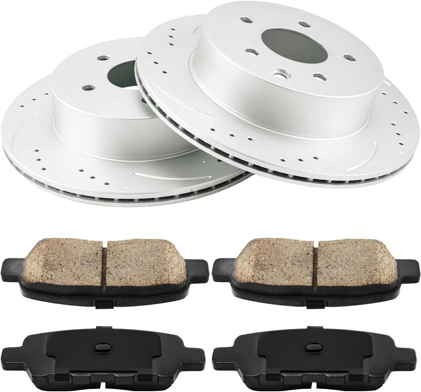 Extreme Series 31349 Rear Brake Rotor+D905 Pad Set – Nissan 350Z, Infiniti G35 /Damaged Box/