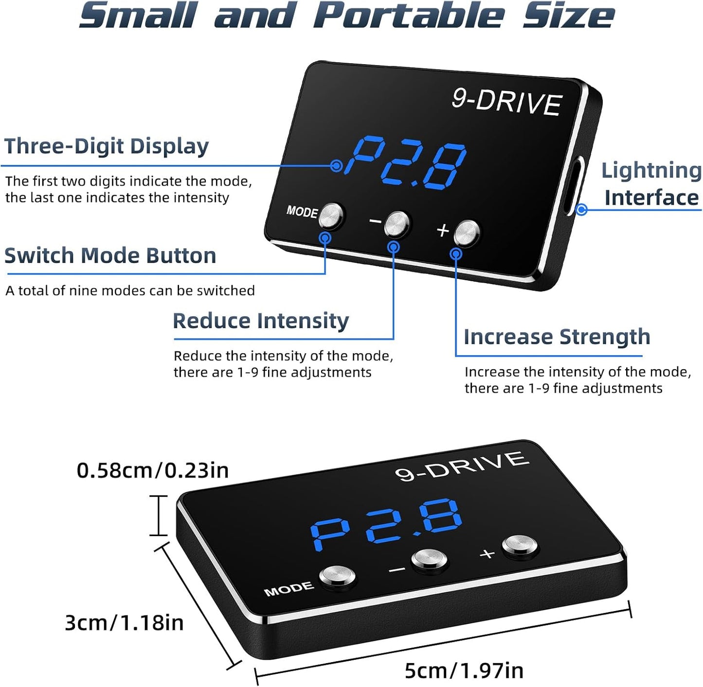 MAIMEIMI 9‐Drive Throttle Controller Toyota (FLC‐821)