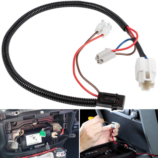 12V Power Adapter Harness – Jeep Wrangler JL/JLU, JK, TJ & Gladiator JT (1999–2025)