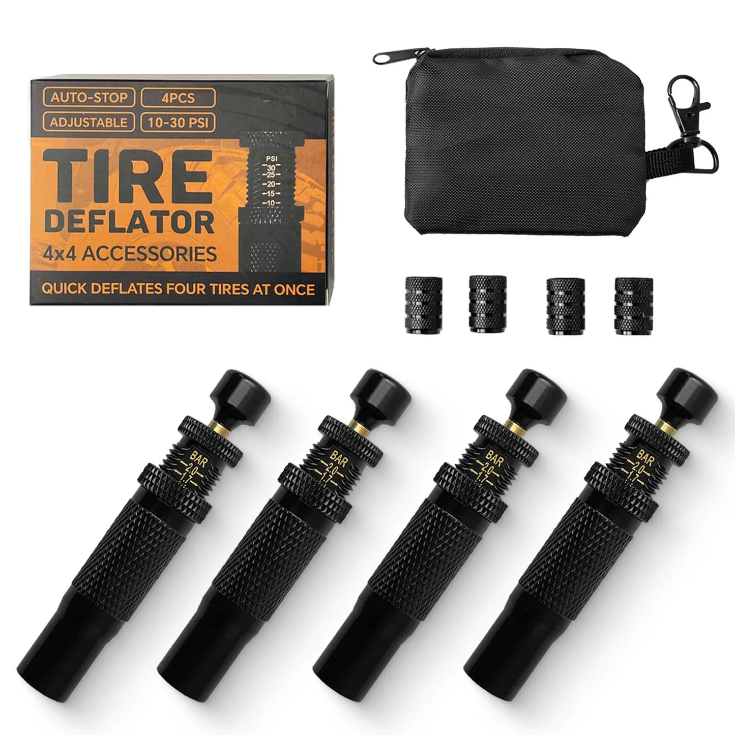 Auto-Stop Tire Deflator image 1
