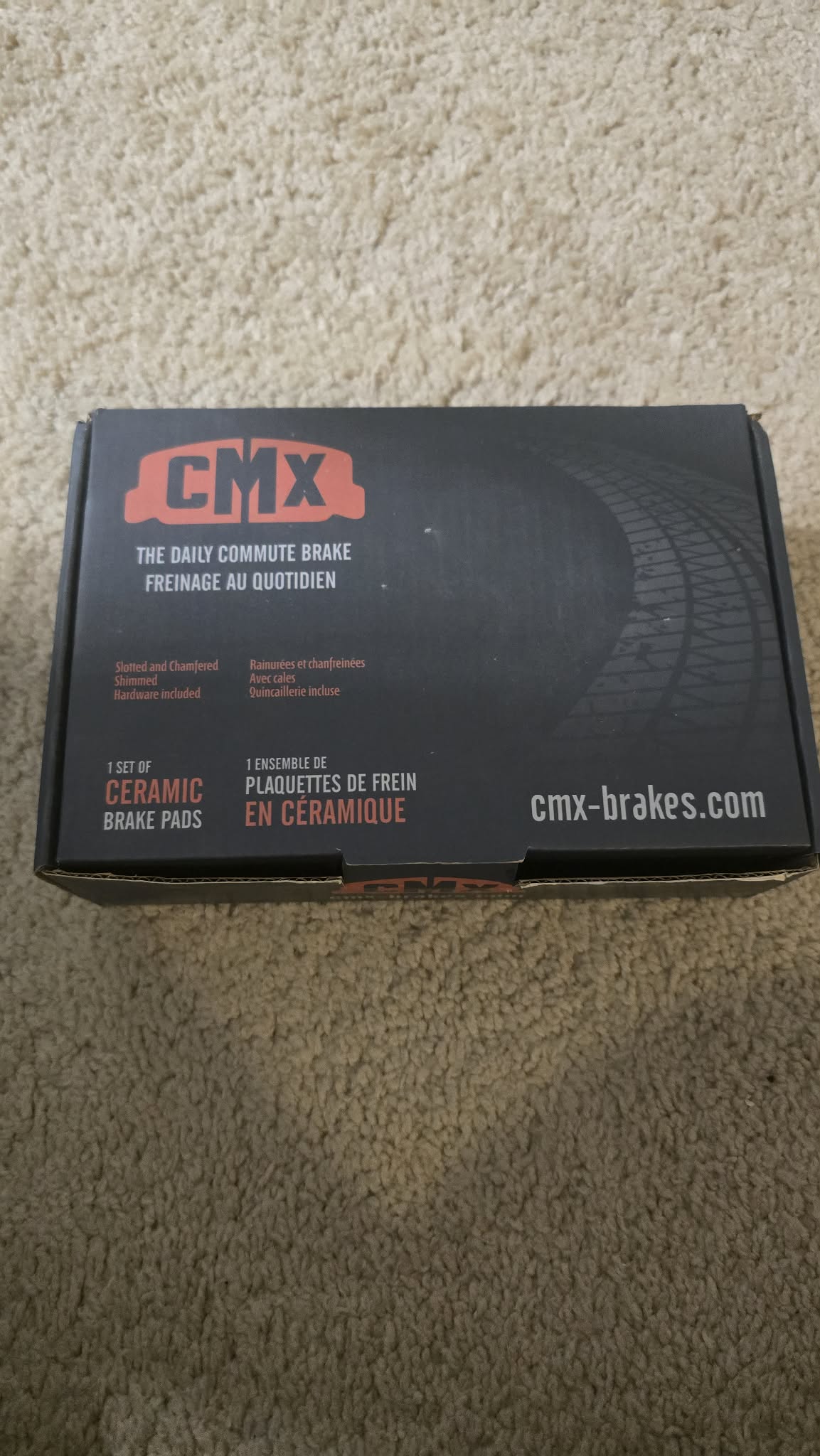 Chevy/GMC/Cadillac/Hummer CMX Rear Ceramic Disc Brake Pads image 0