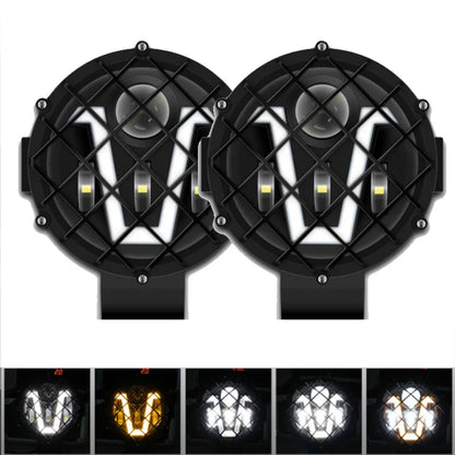 1pc 7inch Car LED Work Light Bar Driving Lamp for Jeep Offroad Boat Tractor Truck 4x4SUV ATV Spotlight 12/24V 40w Headlight