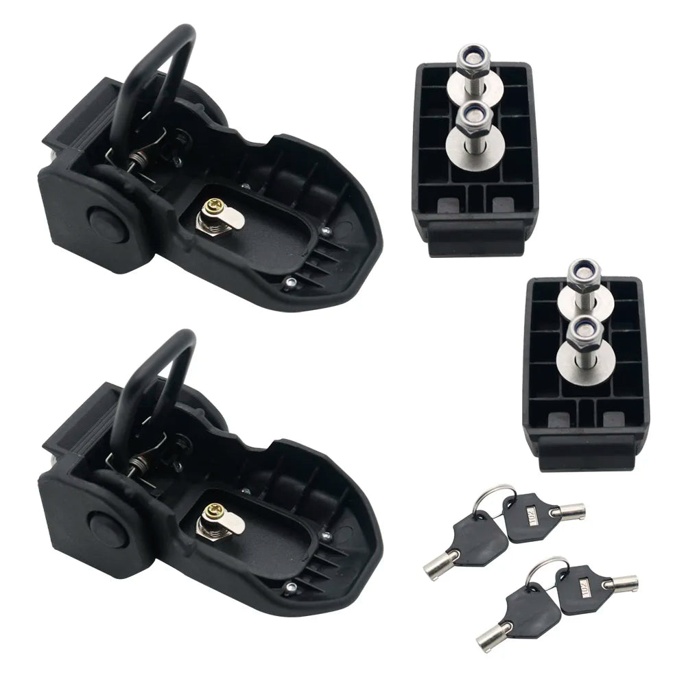 1 Set Engine Hood Latch Lock Catches Kits for Jeep Wrangler JK 2007-2017 Wrangler JL Unlimited 2018-Later Metal Car Accessories