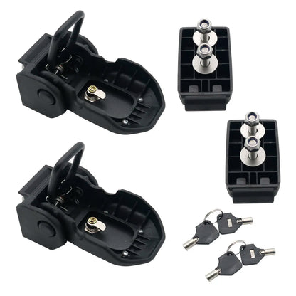 1 Set Engine Hood Latch Lock Catches Kits for Jeep Wrangler JK 2007-2017 Wrangler JL Unlimited 2018-Later Metal Car Accessories