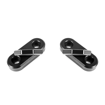 2pcs JK A-pillar Mounting Bracket for 2007-2017 Wrangler JK Aluminum Bracket for Off-Road LED Fog Light Work Light