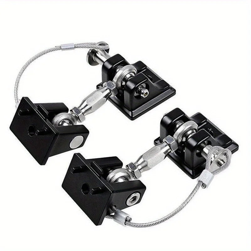 1 Pair Hood Latches Hood Catch for Jeep Wrangler JK/JKU 2007-2017,JL/JLU 2018-2022 Gladiator 2020-2022,Car Exterior Retro Style