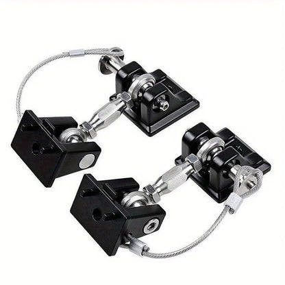1 Pair Hood Latches Hood Catch for Jeep Wrangler JK/JKU 2007-2017,JL/JLU 2018-2022 Gladiator 2020-2022,Car Exterior Retro Style