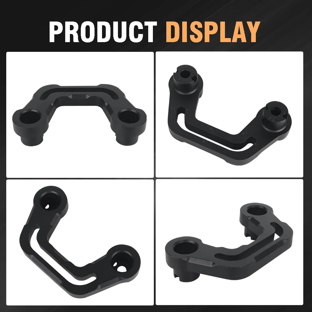 Hood Auxiliary Lights Mount Brackets A-Pillar Pods Led Work Light Holder for Jeep Wrangler JL/JLU 2018+ Gladiator JT 2020-2026