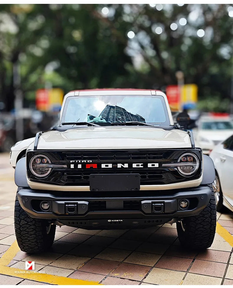 For Ford Bronco FULL LED Headlights 2020-2024 LED Projetor Lens head Lamp Daytime Running Light Dynamic Turn Signal Front Lamps