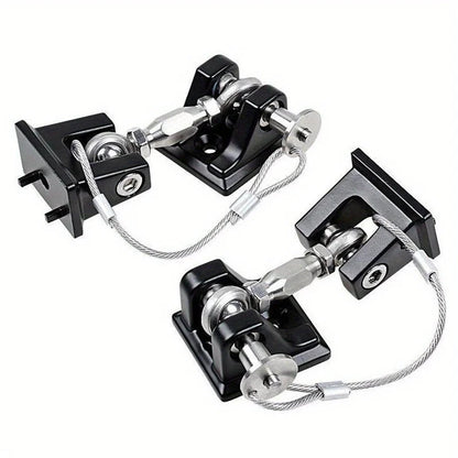 1 Pair Hood Latches Hood Catch for Jeep Wrangler JK/JKU 2007-2017,JL/JLU 2018-2022 Gladiator 2020-2022,Car Exterior Retro Style