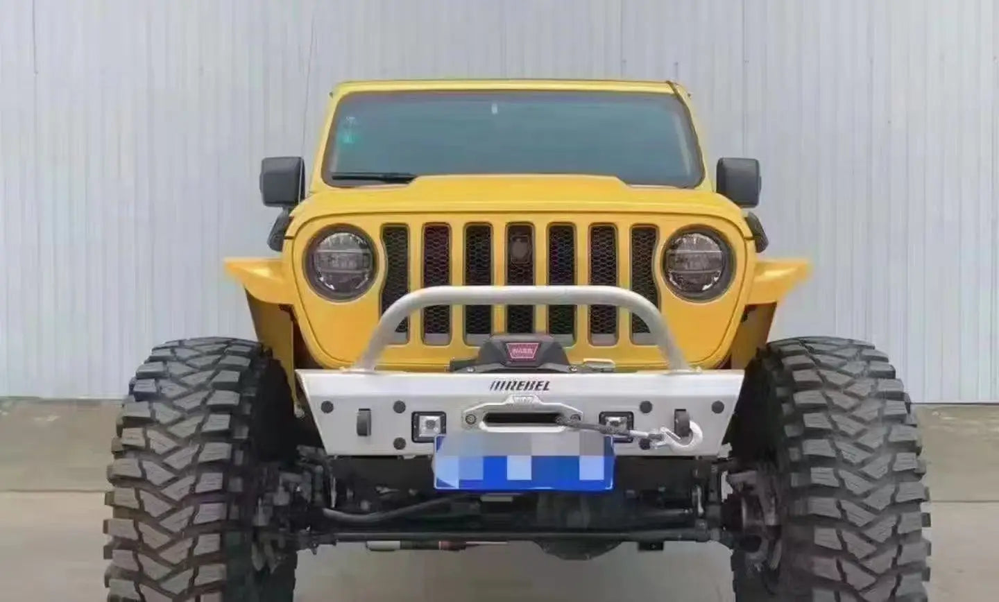High Quality 4x4 Car Offroad Accessories New Rebel Front Bumper For JL 2018+ Gladiator JT Easy Installation