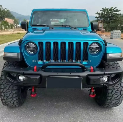 10th anniversary front bumper s  Wrangle r JL bumper with sensor holes and U tube