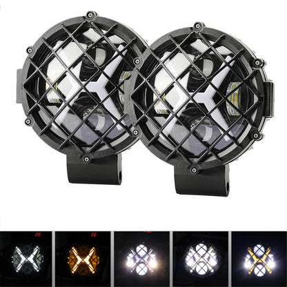 1pc 7inch Car LED Work Light Bar Driving Lamp for Jeep Offroad Boat Tractor Truck 4x4SUV ATV Spotlight 12/24V 40w Headlight