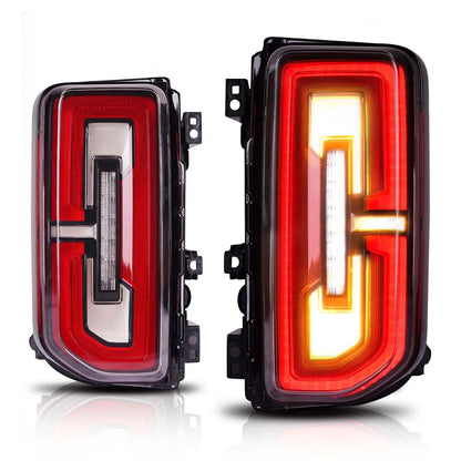 LED Tail Light For Ford Bronco 2021-2023  Rear Running Lamp  Brake   Reverse Dynamic Turn Signal