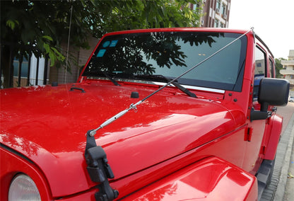 Limb Riser Kit Car Hood Obstacle Eliminate Rope Branch Brush Line for Jeep Wrangler JK 2007-2018 Protector Exterior Accessories