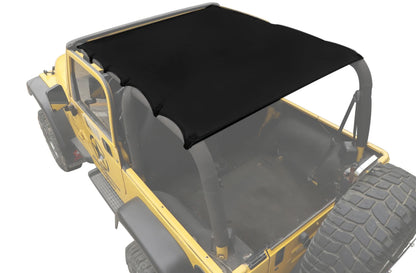 Soft Roof Top Cover Car Extented Bikini Top for Jeep Wrangler TJ 1997-2006 Car Sunshade Anti UV Insulation Exterior Accessories