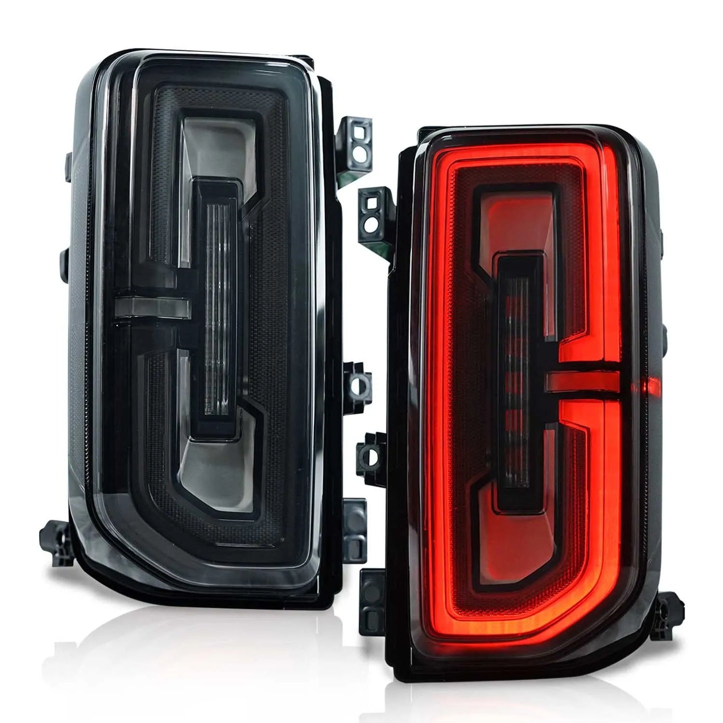 LED Tail Light For Ford Bronco 2021-2023  Rear Running Lamp  Brake   Reverse Dynamic Turn Signal