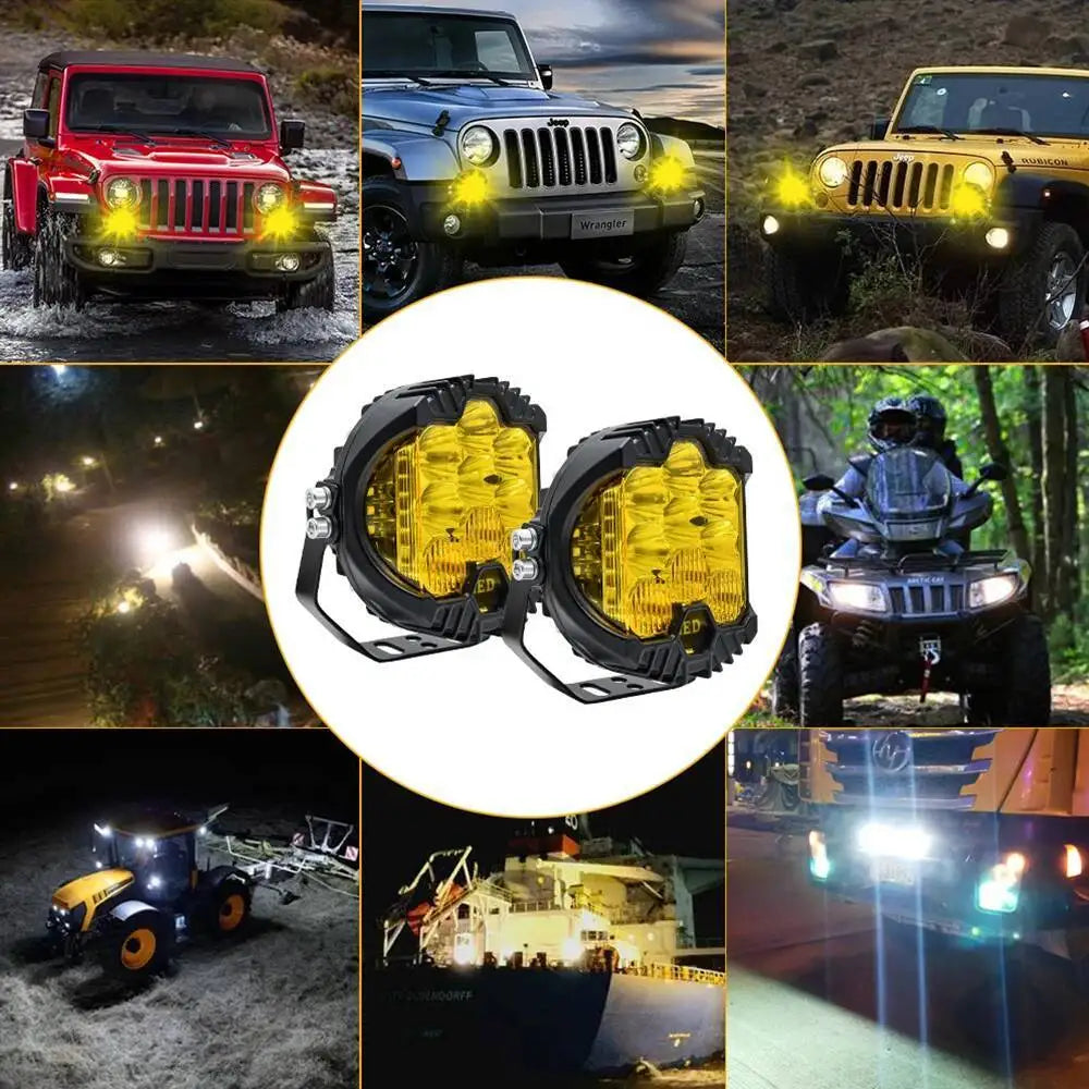 3'' 5'' 7'' Automobile LED Sport Work Lamps