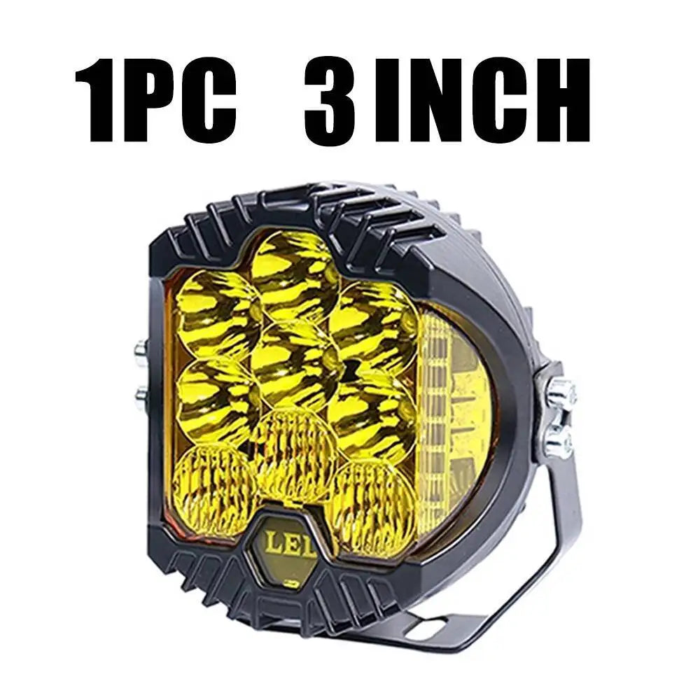 3'' 5'' 7'' Automobile LED Sport Work Lamps 4X4 Vehicle Auxiliary Lights Led 7 INCH Combo Driving Lamp Headlamp