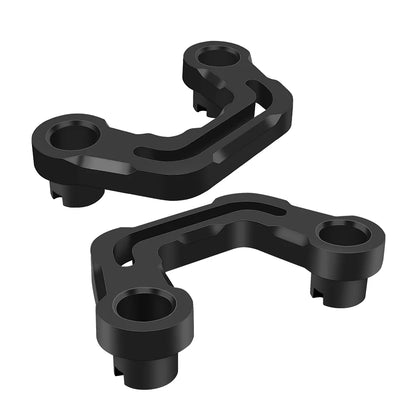 Hood Auxiliary Lights Mount Brackets A-Pillar Pods Led Work Light Holder for Jeep Wrangler JL/JLU 2018+ Gladiator JT 2020-2026