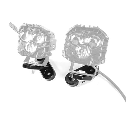 2pcs JK A-pillar Mounting Bracket for 2007-2017 Wrangler JK Aluminum Bracket for Off-Road LED Fog Light Work Light