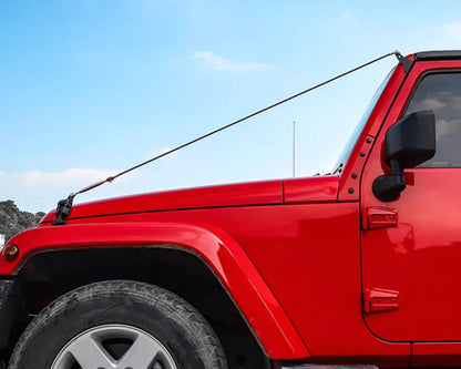 Limb Riser Kit Car Hood Obstacle Eliminate Rope Branch Brush Line for Jeep Wrangler JK 2007-2018 Protector Exterior Accessories