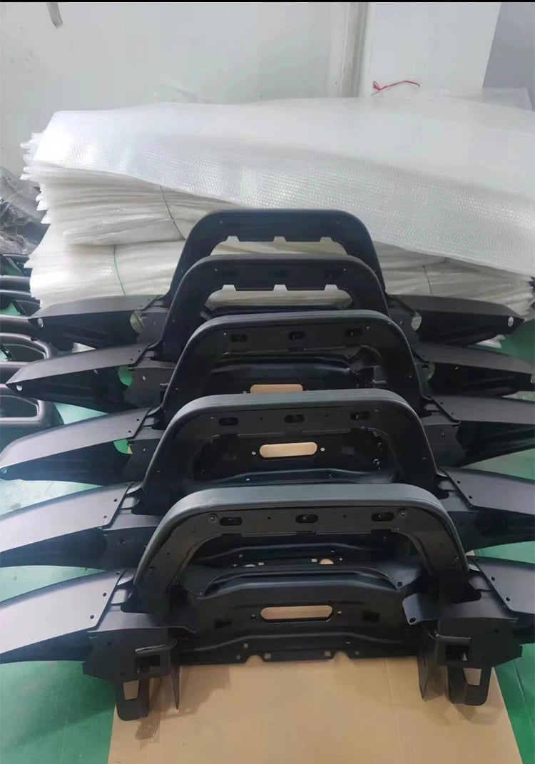 JK JL JT 2007-2023 AEV Style Front Bumper Bar Stell Modify Part Car