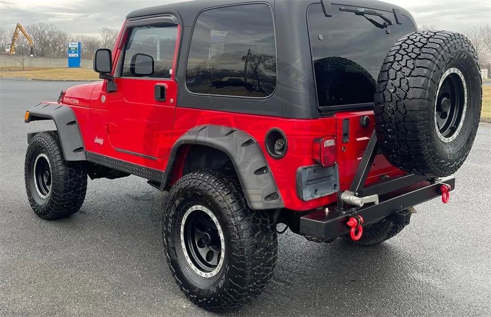 4X4 Off Road Mud Guard Fender Flares For Jeep Wrangler TJ 1997-2006 Wheel Arch Extensions Kits Mudguards Car Accessories