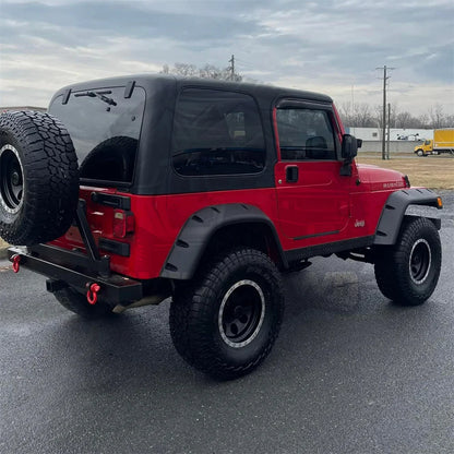 4X4 Off Road Mud Guard Fender Flares For Jeep Wrangler TJ 1997-2006 Wheel Arch Extensions Kits Mudguards Car Accessories