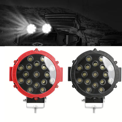 12V 51W Bright LED Light Off Road 4x4 Spotlight Car Headlight Work Spot Lamp