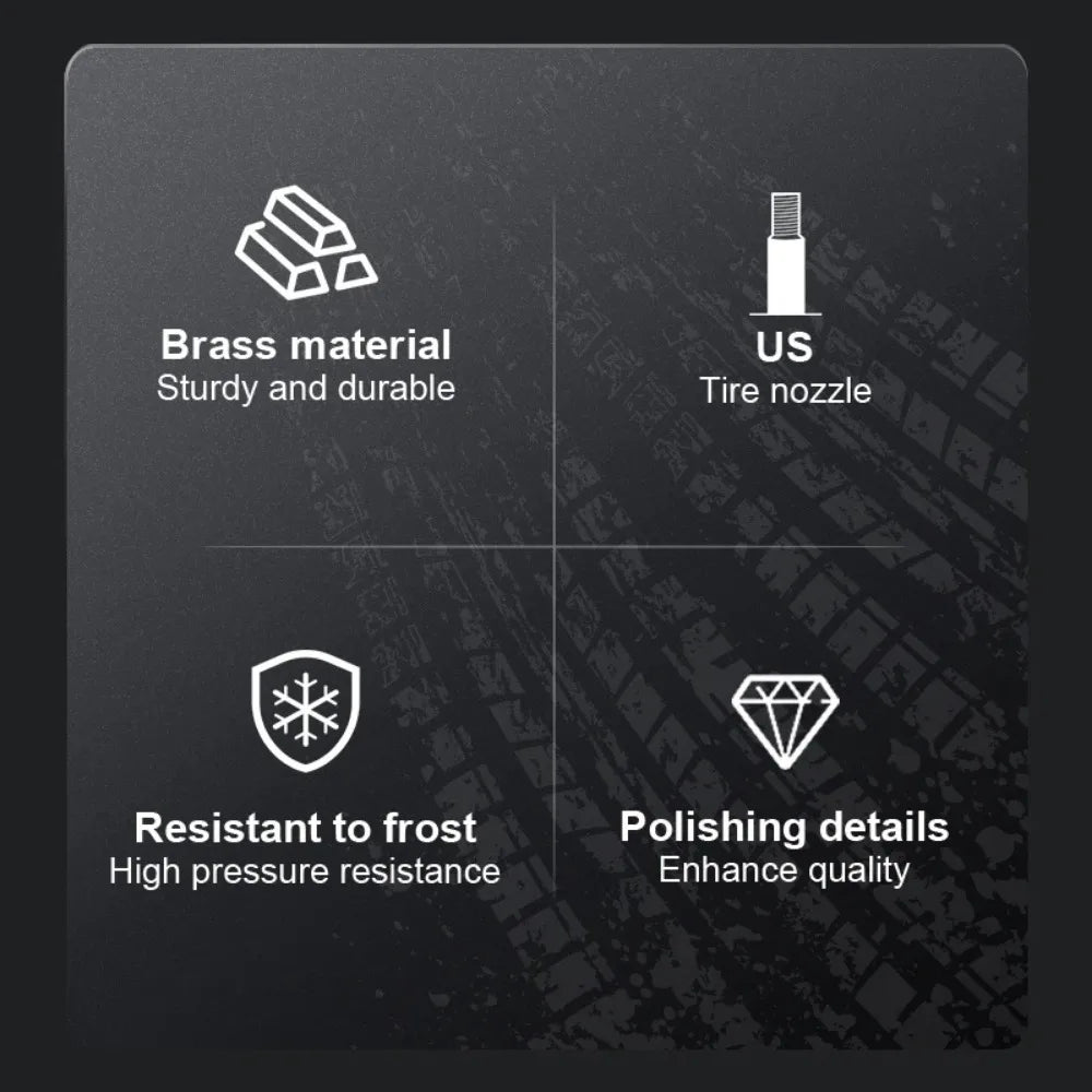 4pcs Tire Pressure Reduction Kit 10-30 PSI/0.7-2.1 BAR Auto-Stop Deflator Valve Set for Offroad Motorcycle SUV and Truck Tires