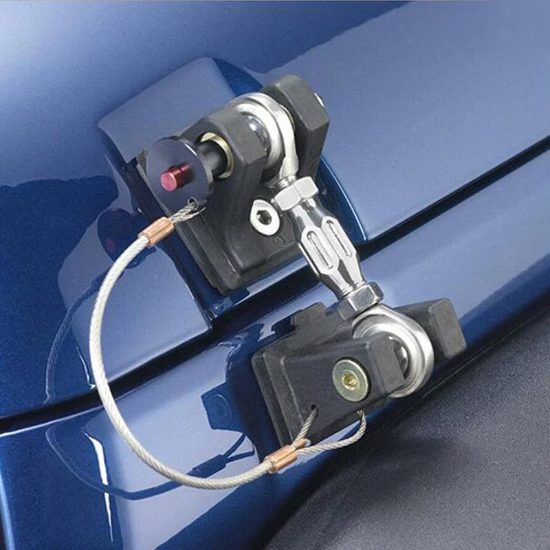 1 Pair Hood Latches Hood Catch for Jeep Wrangler JK/JKU 2007-2017,JL/JLU 2018-2022 Gladiator 2020-2022,Car Exterior Retro Style