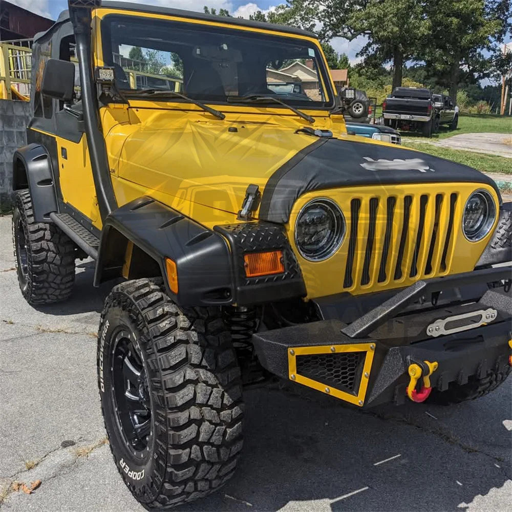 4X4 Off Road Mud Guard Fender Flares For Jeep Wrangler TJ 1997-2006 Wheel Arch Extensions Kits Mudguards Car Accessories