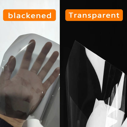 For Ford Bronco 2021-2023 Accessories- Car Headlight Protective Film Headlamp Restoration Transparent Black TPU Sticker