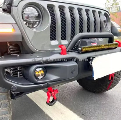10th anniversary front bumper s  Wrangle r JL bumper with sensor holes and U tube